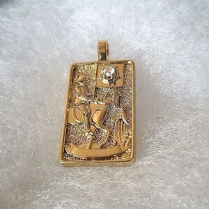 Death, Tarot card pendant